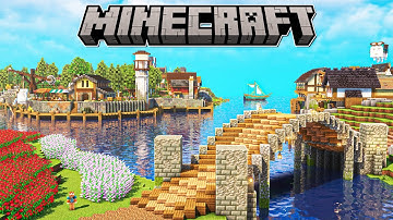 Building a New Bridge in Hardcore Minecraft!