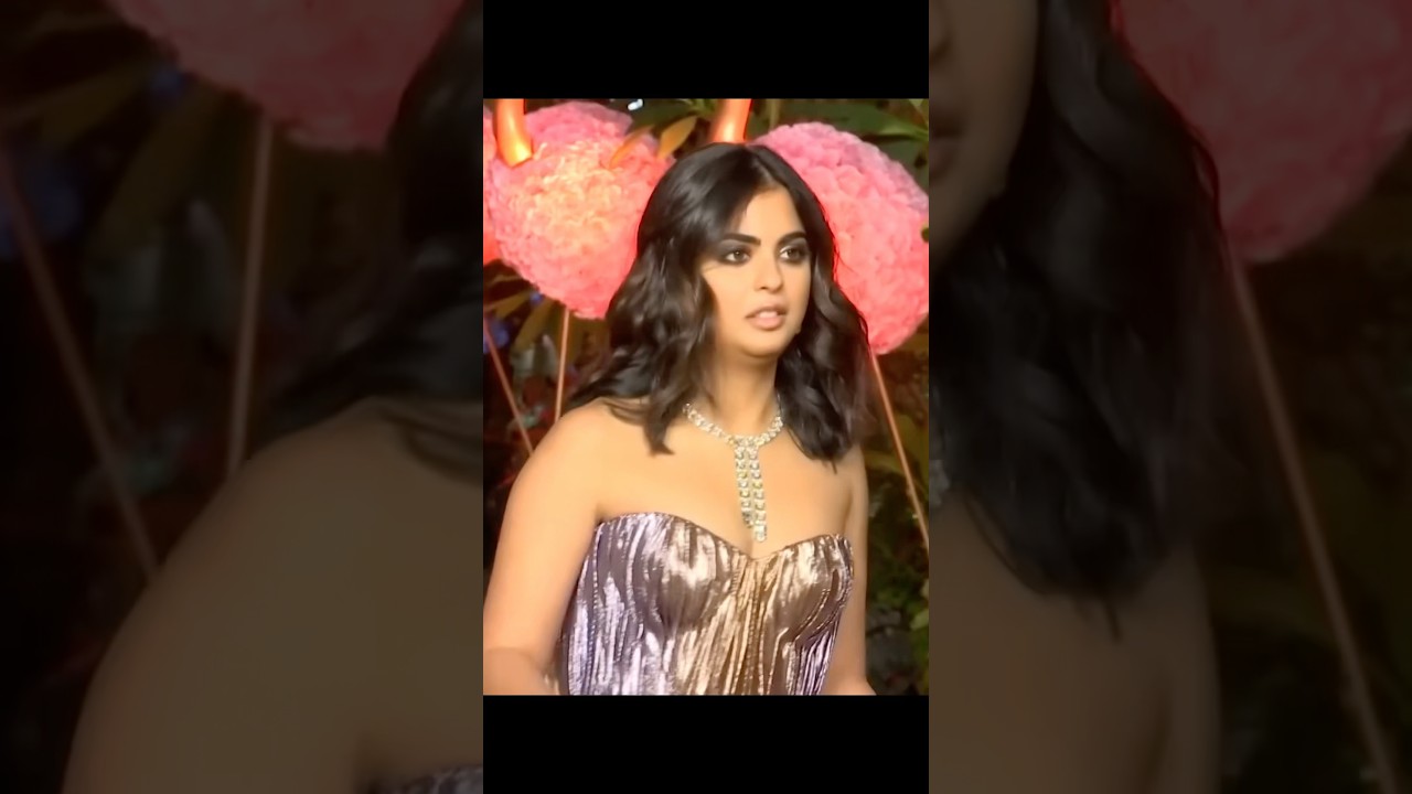 ✨ Isha Ambani in Glamorous Style at Birthday Party 🎂💖 | Ambani Family Moments