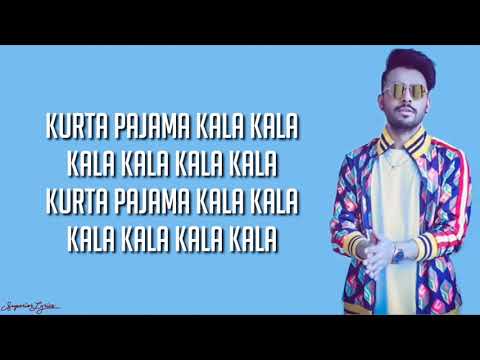 KURTA PAJAMA - Tony Kakkar ft. Shehnaaz Gill (LYRICS)