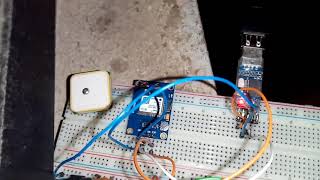 NEO6MV2 GPS with 16F887 PIC Microcontroller