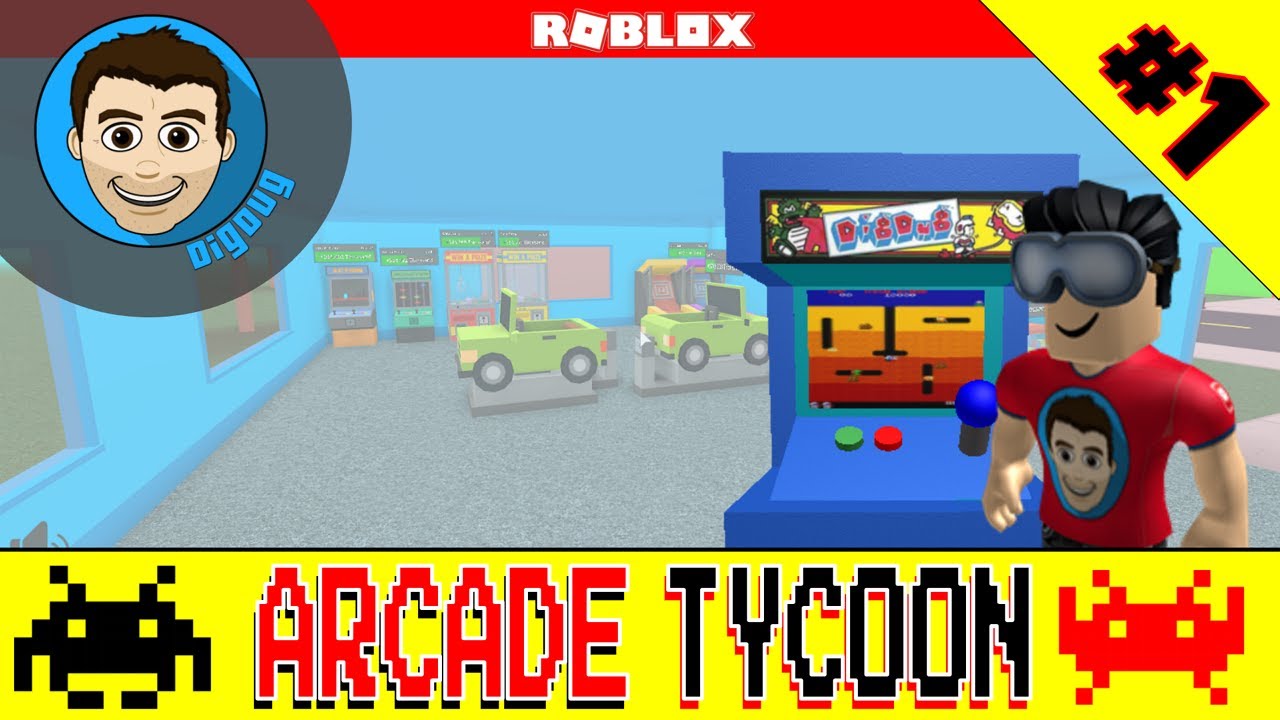 Roblox Arcade Tycoon New Roblox Game Arcade Tycoon Youtube - new arcade tycoon roblox