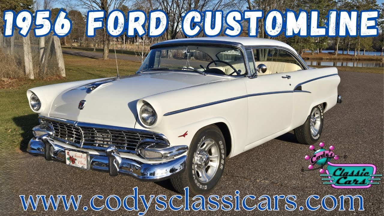 1956 Ford Customline Victoria - 390 V8 - Auto - Disc Brakes - CA Car - Same Owner 20+ Yrs - Cruiser!