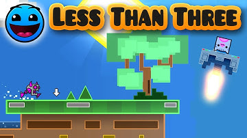 Geometry Dash - Less Than Three by DanZmeN [100%] [4K60fps]
