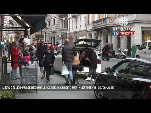IL 37% DELLE IMPRESE REGIONALI ACCEDE AL CREDITO PER INVESTIMENTI | 09/08/2025