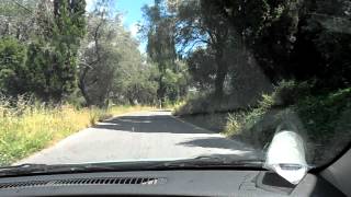 Driving to glyfada Corfu Part 2