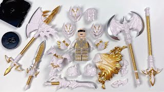 LEGO Batman: The Berserker (white) | Batman：Dark Age | Berserk | Unofficial Minifigures Knockoff