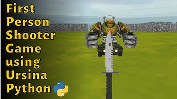 Ursina Python First Person Shooter Game video 0 : Project Demo