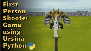 Ursina Python First Person Shooter Game video 0 : Project Demo screenshot 3