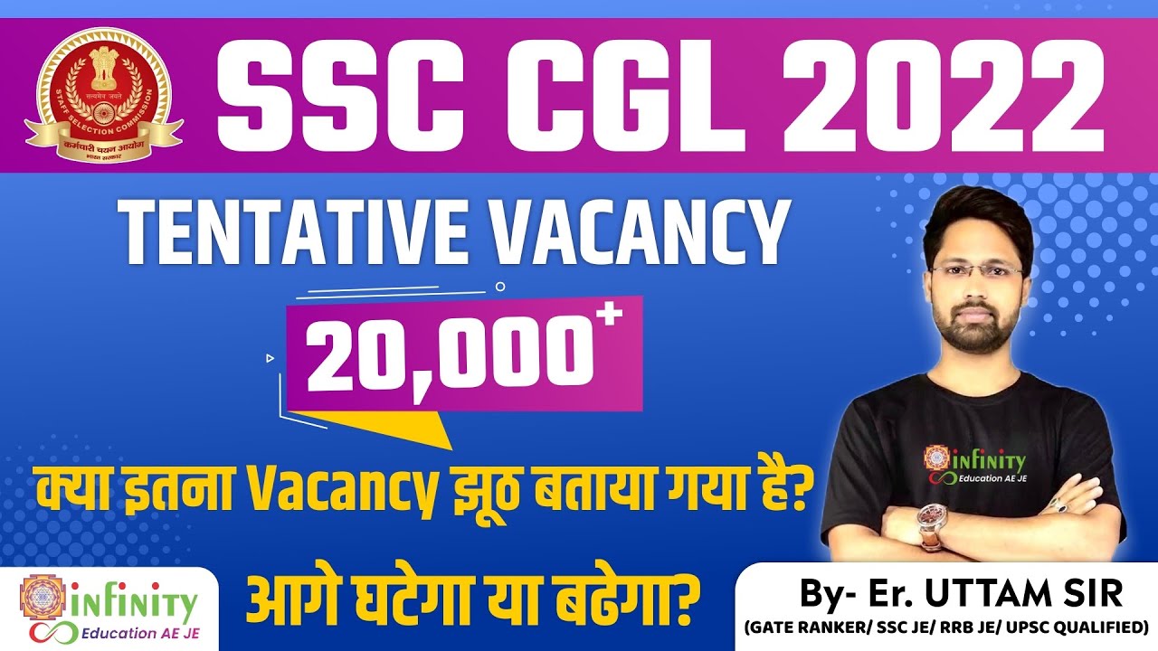 SSC CGL 2022 | Reality Of 20,000+ Vacancy | Truth Of 20,000 Vacancy In SSC CGL😱