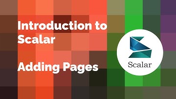 Introduction to Scalar: Adding Pages