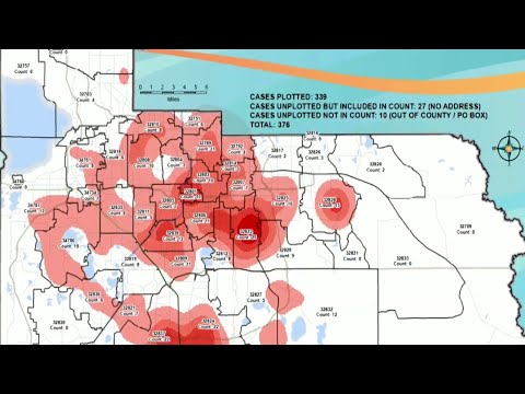Coronavirus hotspots by zipcode