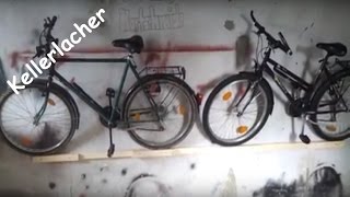 Fahrradwandhalterung günstig & stabil selber bauen