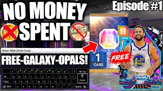 NBA 2K24 No Money Spent #1 - Free Galaxy Opal Locker Codes and Free Dark Matters in MyTeam