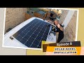 FORD TRANSIT CONVERT: Episode 8 (Solar Panel Installation)