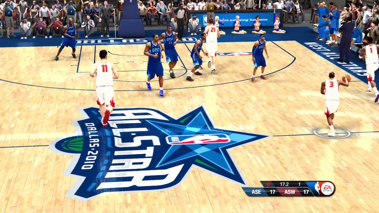 NBA Live 10 All-Star Game East vs West PS3