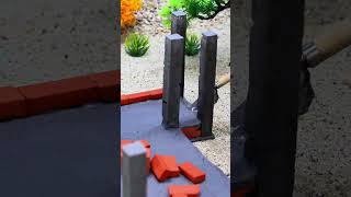 Amazing Mini Brick House Construction | DIY Tiny Home BuildBuilding a Miniature House