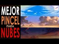 Mejor pincel para pintar nubes