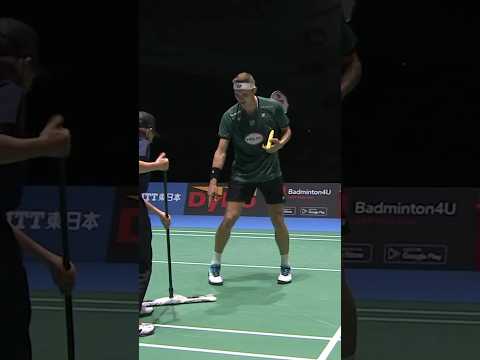 When Axelsen cleaned up on court...