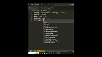 Count Vowels and Consonants in Python: Quick Code Tutorial