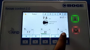 Boge Compressor HMI