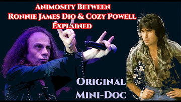 Animosity Between Ronnie James Dio & Cozy Powell Explained 2025