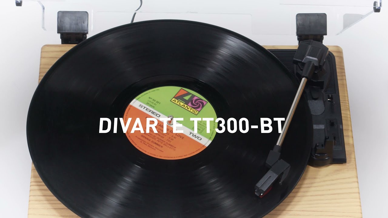 Platine Vinyle Bluetooth TT300-BT, Platines
