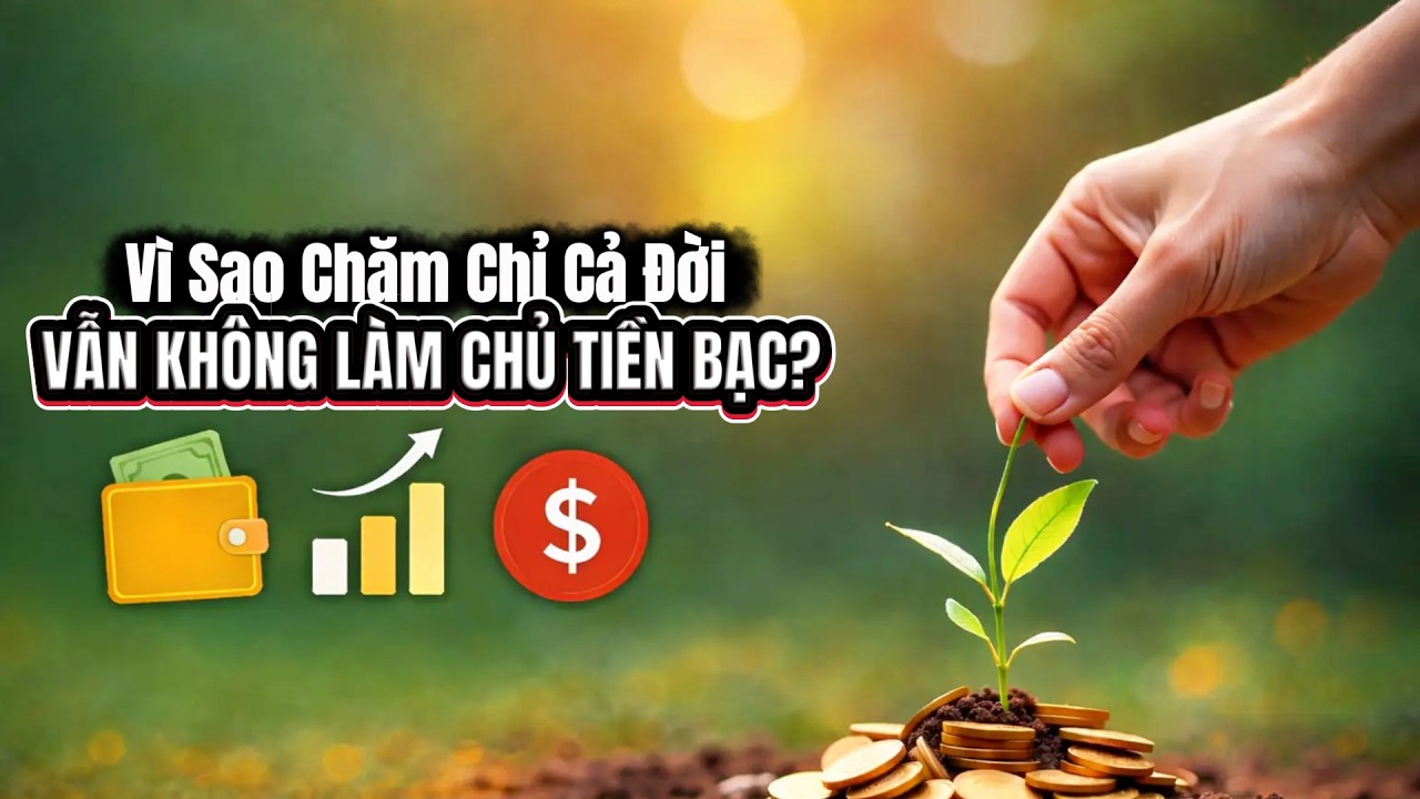 Vì Sao Chăm Chỉ Cả Đời Vẫn Không Làm Chủ Tiền Bạc?