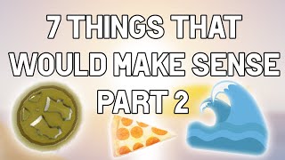 [YBA] 7 Things that WOULD make sense (PART 2)