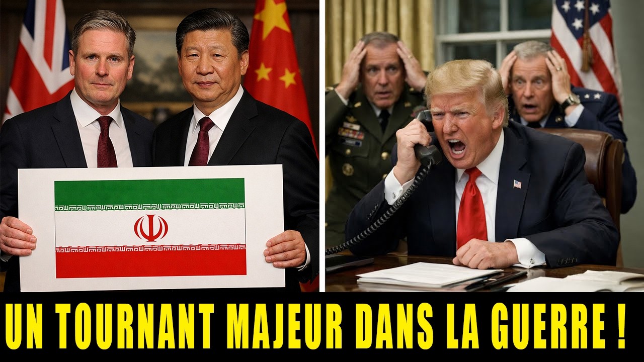 TRUMP VOIT ROUGE ! La Chine et le Royaume-Uni s’unissent pour soutenir l’Iran !