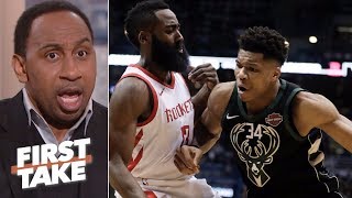 Famous Stephen A. takes James Harden over Giannis Antetokounmpo ‘any day of the week’ | First Take Profile