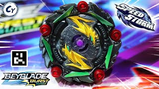 BEYBLADE BURST SURGE: Curse Satomb S6 UNBOXING + QR CODE BEYBLADE BURST SPEEDSTORM