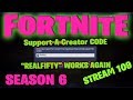 *NEW* FORTNITE MY CODE WORKS AGAIN &quot;REALFIFTY&quot; + Random duo #FortniteBr