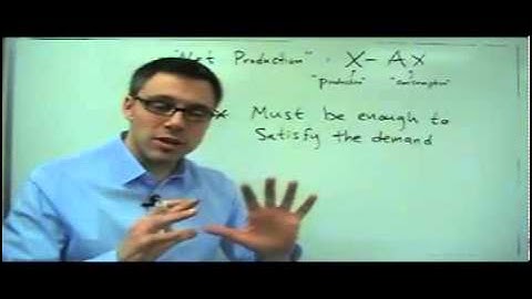 Input Output Model part 2