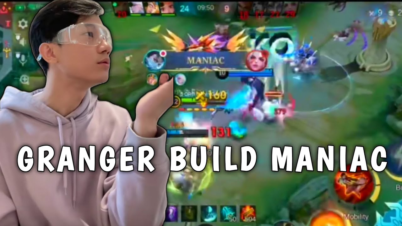 GRANGER BUILD MANIAC GAMEPLAY PRO PLAYER AFA GAMING - Mobile Legends