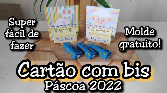 PAP DIY Caixa 1 Bis Páscoa MOLDE GRÁTIS #Lilateliê 