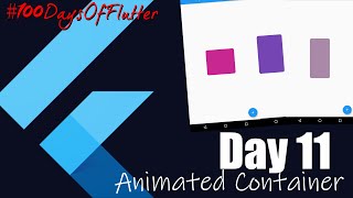 Day 11 | Speed Code | Animated Container Basic Tutorials| Floating Action Button | Code With Nix |