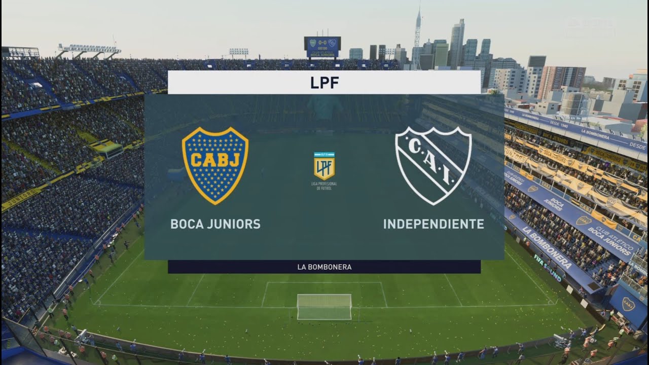 PS5) FIFA 21 Club Atlético Independiente VS Boca Juniors GAMEPLAY