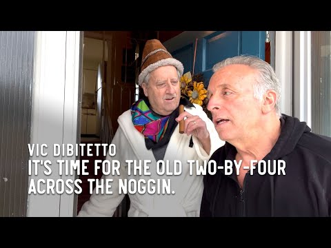 It's time for the old two-by-four across the noggin.