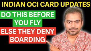 Mandatory Latest Oci Updates: How To Avoid Boarding Denial 🇮🇳✈️ Simple Steps To Update 📋✅