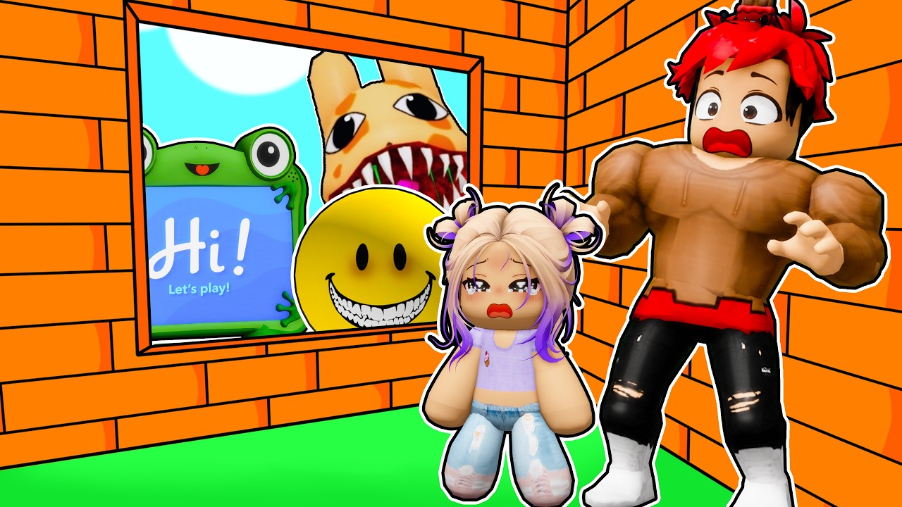 Construye para SOBREVIVIR a los MONSTRUOS en Roblox con LYNITA BEBÉ