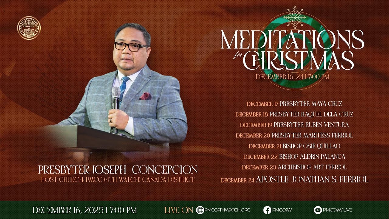 Meditations for Christmas with Presbyter Joseph Concepcion | December 16, 2025