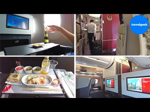 Japan Airlines Yurt İçi FIRST CLASS ile Osaka'dan Tokyo'ya Uçmak