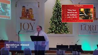 Sunday Worship - December 7, 2026 Olde Towne Community Church