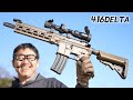 HK416 デルタカスタム 次世代電動ガン東京マルイ　サイトロンジャパンTR-X 1.25～4.5×24IR CQB 装着 エアガンレビュー 2021/12/25