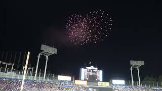 神宮球場 大花火大会 20230818
