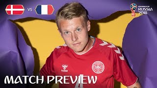 Simon Kjaer Denmark - Match 37 Preview - 2018 Fifa World Cup