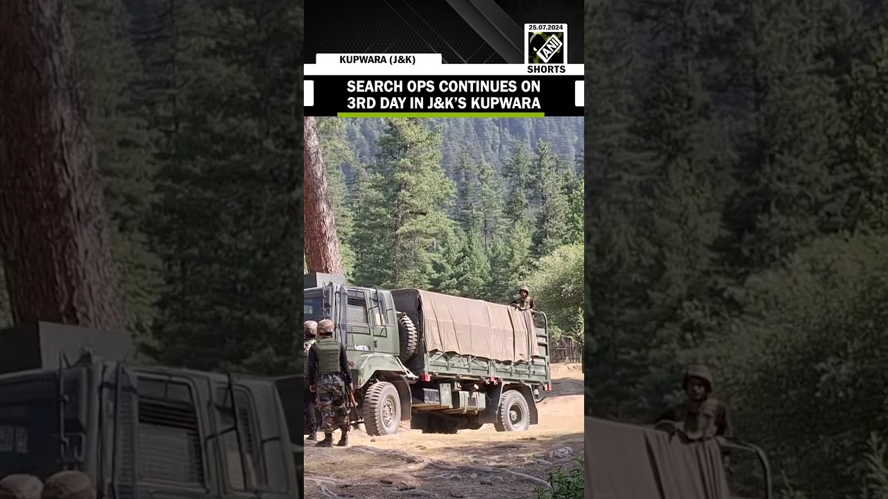 Indian Army’s massive search operation continues on 3rd day in J&K’s Kupwara