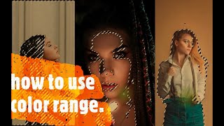 How To Use Color Range And Make Selection Adobe Photoshop Cc 2020 Tutorial.