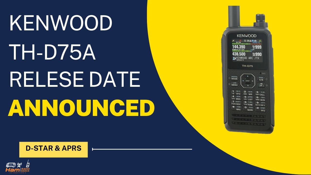 Kenwood THD75A Release Date Announced YouTube