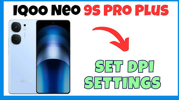 IQOO Neo 9s Pro Plus Dpi Settings Or Change Dpi Settings | How to use dpi || How to set DPI settings